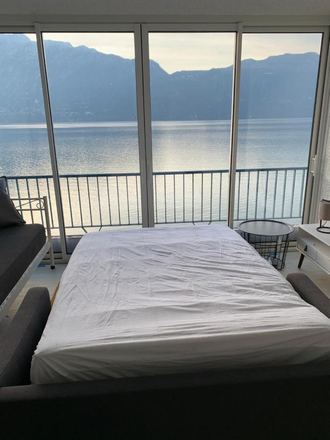 Le Lamartine, Vue Magnifique Face Au Lac Du Bourget Aix-les-Bains Luaran gambar